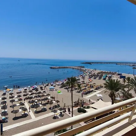 Stella Maris En 1º Linea De Playa Con Vistas Mar Y Ac En Boliches 아파트 푸엔히롤라