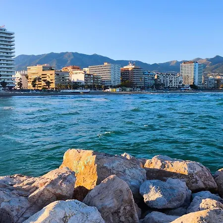 Stella Maris En 1º Linea De Playa Con Vistas Mar Y Ac En Boliches 아파트 푸엔히롤라